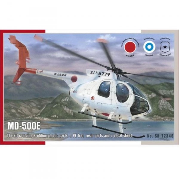 Maquette Hélicoptère : MD-500E - Specialhobby-SPE72346