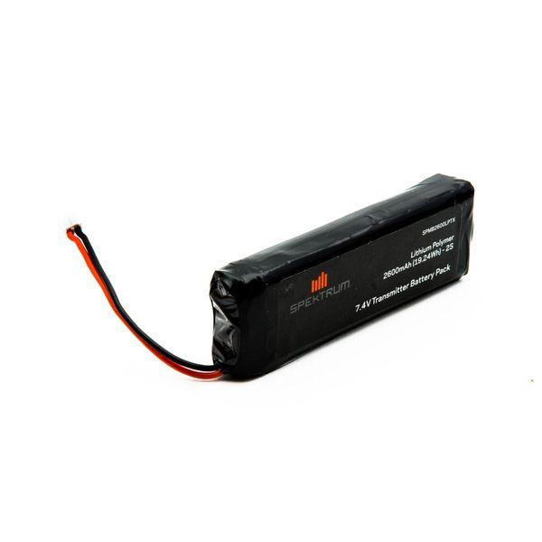 2600 mAh LiPo Transmitter Battery: DX18 - SPMB2600LPTX
