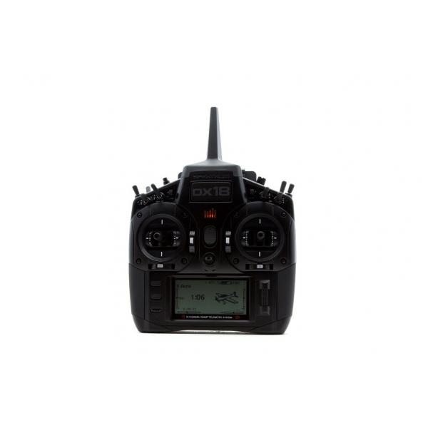 Spektrum Radiocommande DX18 Stealth Edition avec récepteur AR9020 Mode1 - SPM182001EU