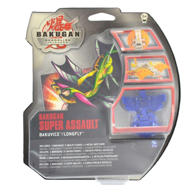 Figurine Bakugan : Super Assault : Bakuvice Longfly - SpinM-6017184-20044908