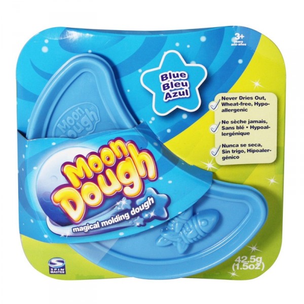 Pâte à modeler magique : Recharge Moon Dough : Bleu - SpinM-6009233-20014388