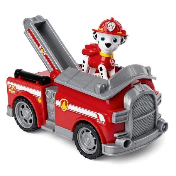 VÉHICULE ET FIGURINE PAT'PATROUILLE (PAW PATROL) - Camion de pompier de Marcus - SpinM-6061798