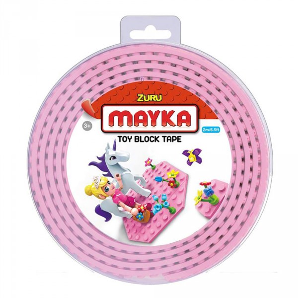 Mayka Construction : Rouleau Adhésif 2m (coloris aléatoire) - SplashToys-31364