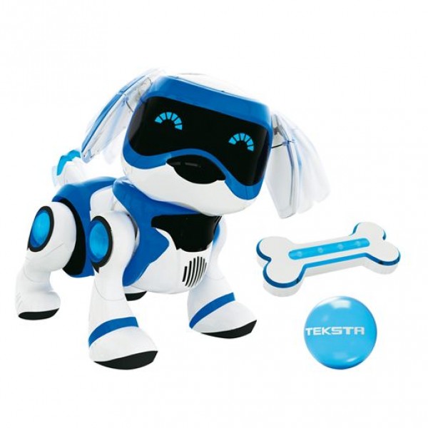 Animal Robot : Teksta Chien bleu - SplashToys-30637-Bleu