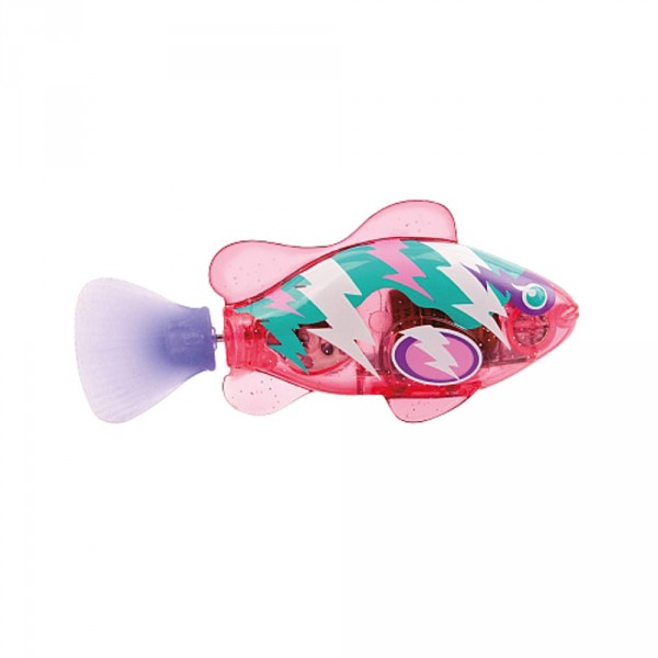Robo Fish Chargers : Poisson clown rechargeable : Rose et violet - SplashToys-31347S-Rose