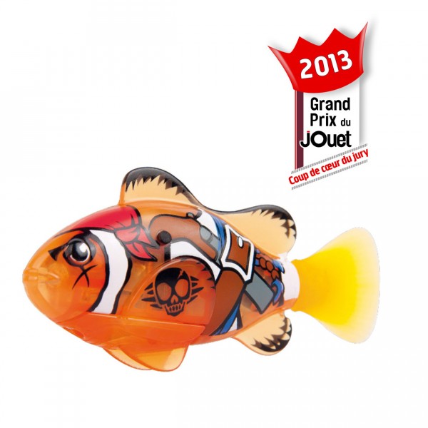 Robo Fish Pirate : Poisson orange - SplashToys-31341-5