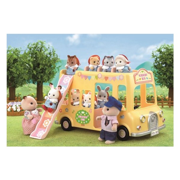 Sylvanian Family 3588 : Bus crèche à deux étages - Sylvanian-3588