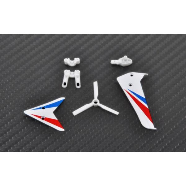 Micro Spark 4 Set empennage + helice AR T2M  - T2M-T5132/5
