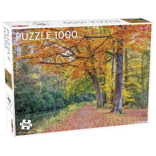 1000 pieces puzzle: the canal - Tactic-56238