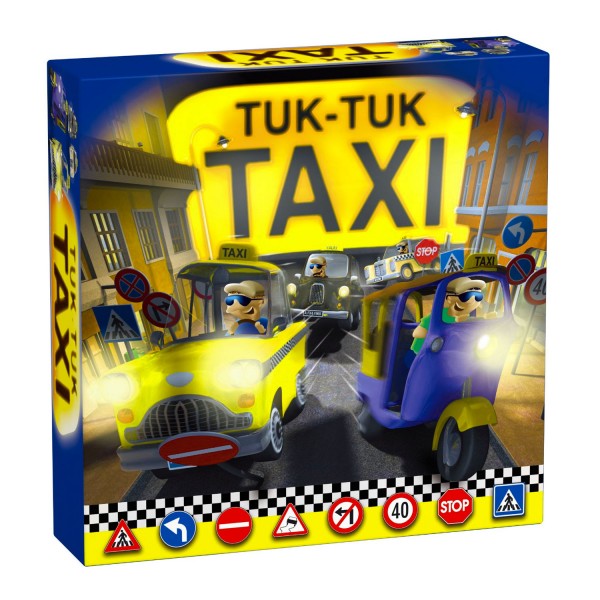 Jeu de societé : Tuk-Tuk taxi - Tactic-02653