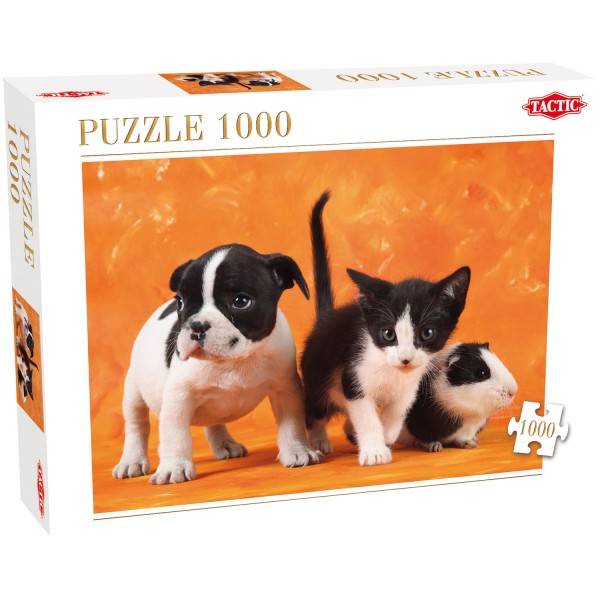 Puzzle 1000 pièces : Bébés animaux - Tactic-40913