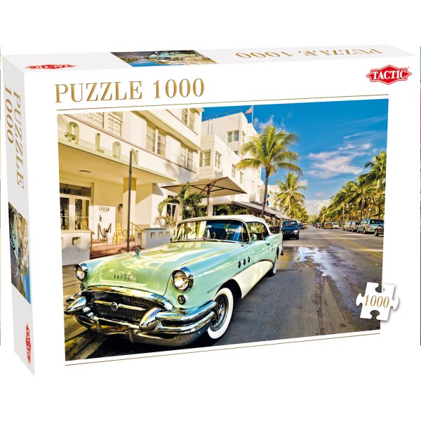 Puzzle 1000 pièces : Miami Beach - Tactic-40908