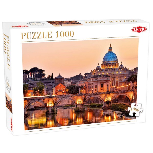 Puzzle 1000 pièces : Rome, Italie - Tactic-52838