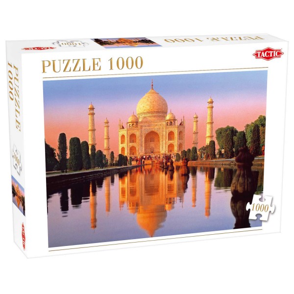 Puzzle 1000 pièces : Taj Mahal - Tactic-52837