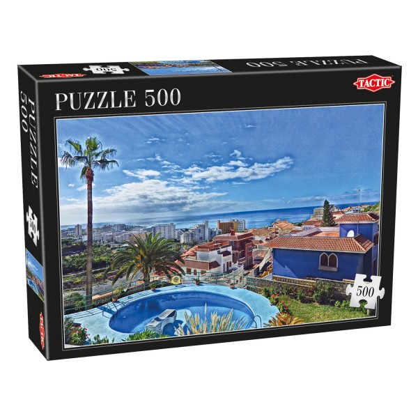 Puzzle 500 pièces : Ciel Bleu - Tactic-53563