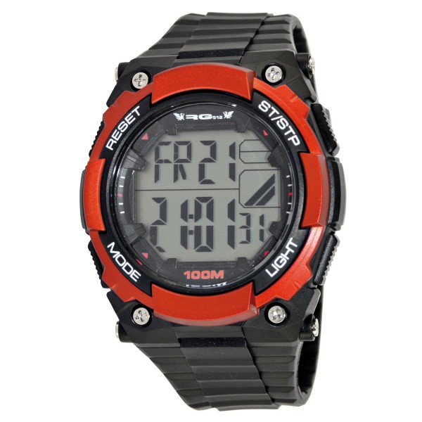 Montre LCD RG512 Rouge - Tad-G32501-009