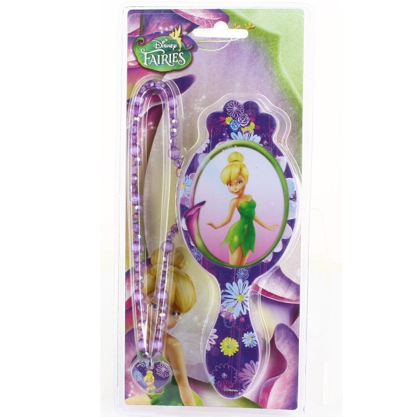 Brosse et collier Disney Fairies - Taldec-07797-13060