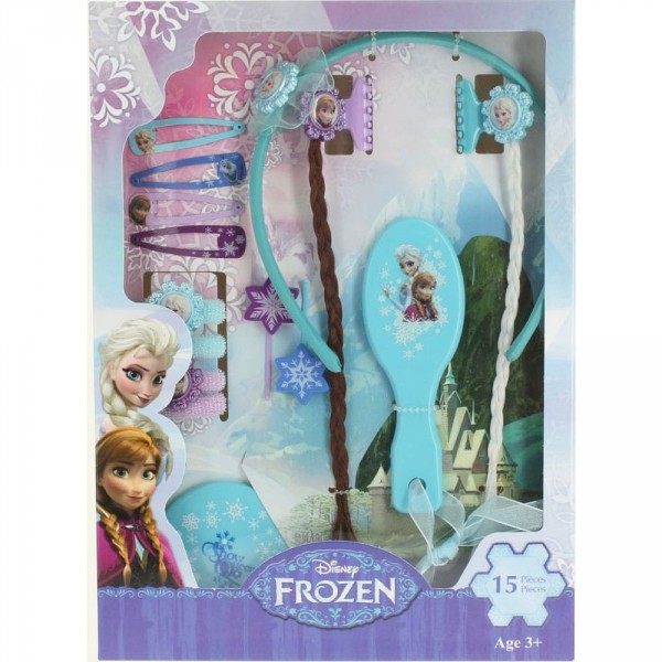Grand set d'accessoires pour cheveux La Reine des Neiges (Frozen) - Taldec-T14991