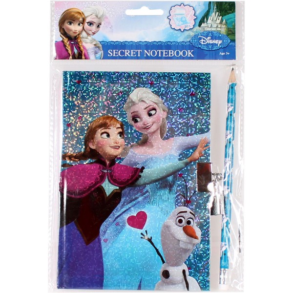 Journal intime avec crayon : La Reine des Neiges (Frozen) - Taldec-3848