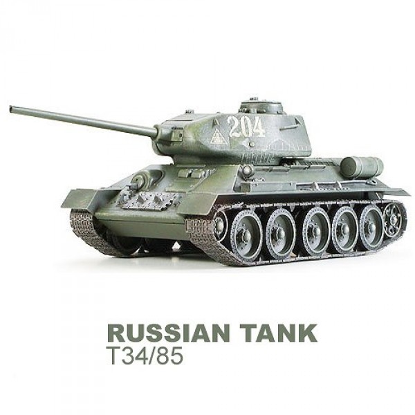 T-34/85 - 1/35e - Tamiya - Tamiya-35138