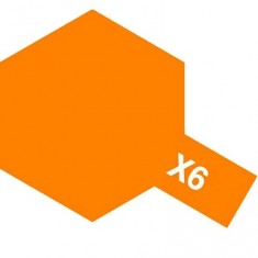 X6 Orange brillant - Tamiya