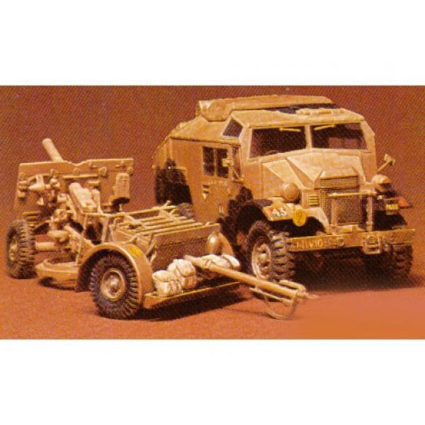 Canon 25pdr et tracteur - 1/35e - Tamiya - 35044