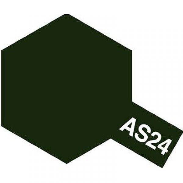 AS24 -  Bombe aérosol - 90 ml : Vert Foncé - Tamiya-86524