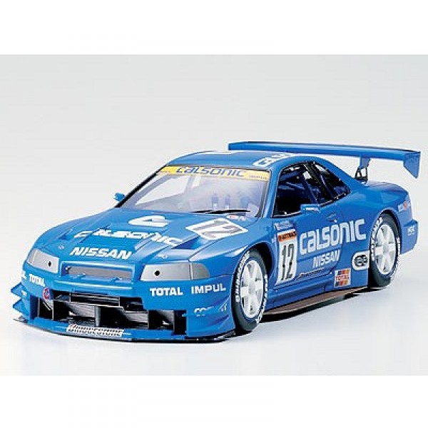 Maquette voiture : Calsonic Skyline GT-R R34 - Tamiya-24219