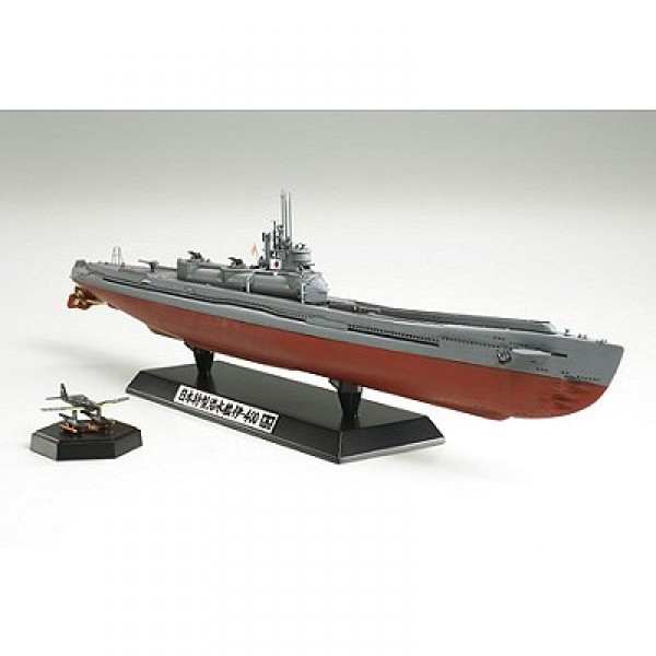Maquette Sous-marin Japonais I400 : 1/350 - Tamiya-78019