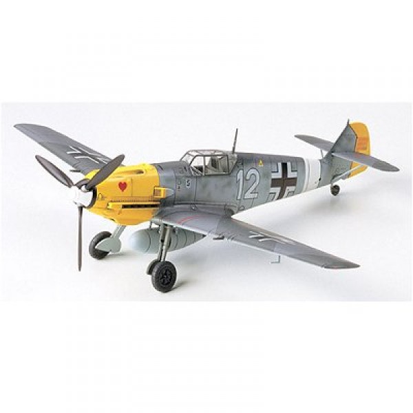 Maquette avion : Messerschmitt Bf109 E-4/7 TROP - Tamiya-60755