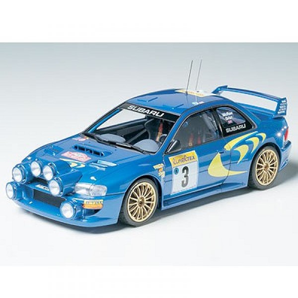Maquette voiture : Subaru Impreza WRC Monte-Carlo 98 - Tamiya-24199