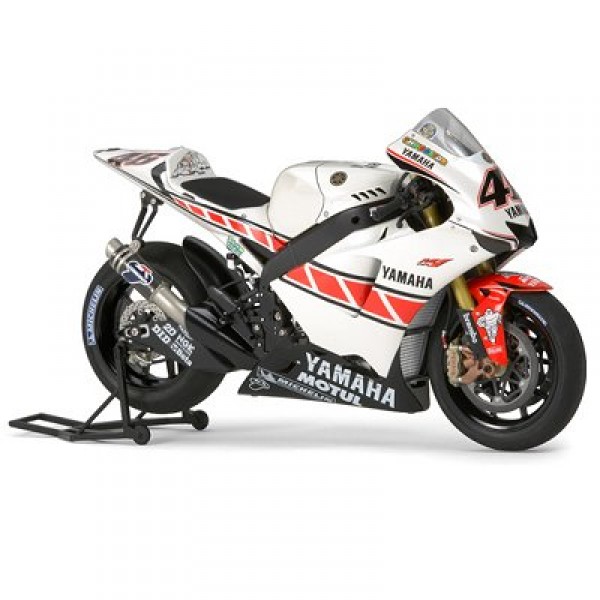 Maquette Moto : Yamaha YZR-M1 : 50ème anniversaire Valencia Edition No. 46 - Tamiya-14115