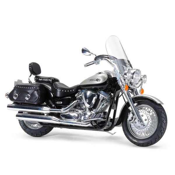 Maquette moto : Yamaha XV1600 Road Star Custom - Tamiya-14135