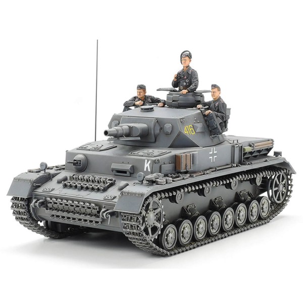Maquette char : Panzer IV Ausf.F - Tamiya-35374