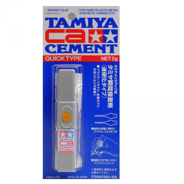 Accessoire maquette : colle super glue rapide - Tamiya-87062