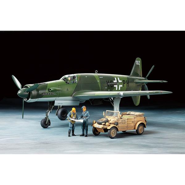 Set Maquettes militaires : Do335A Pfeil et Kübelwagen - Tamiya-25206