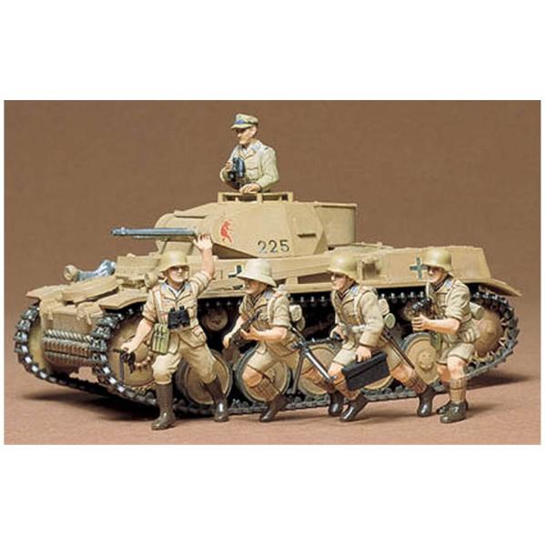 Maquette véhicule militaire : Char Allemand Panzer II - Tamiya-35009
