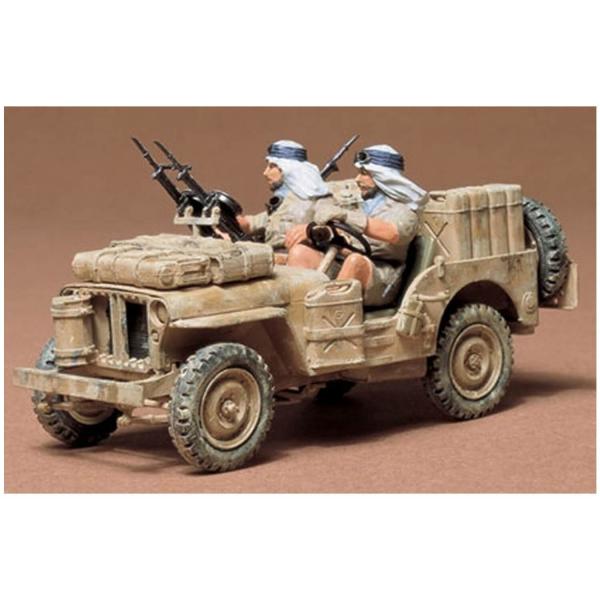Maquette véhicule militaire : SAS Jeep - Tamiya-35033