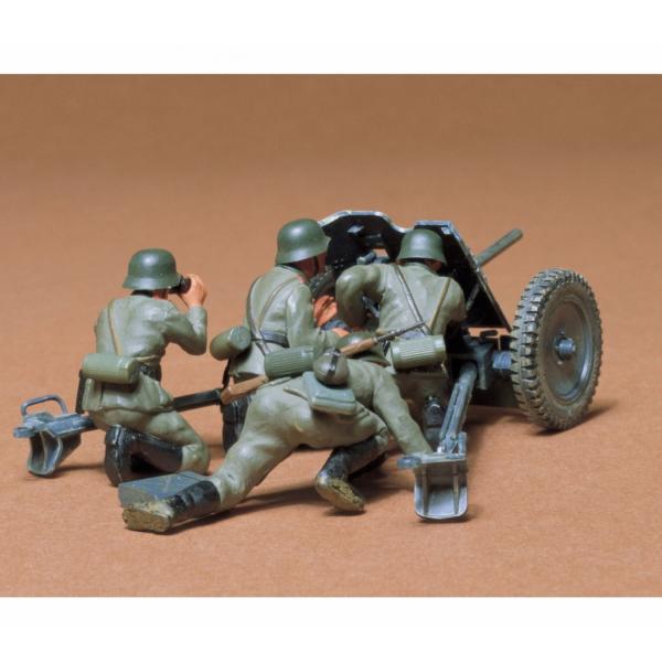 Maquette Figurines Miliataires : Canon Antichar PaK 35/36 Allemand - Tamiya-35035