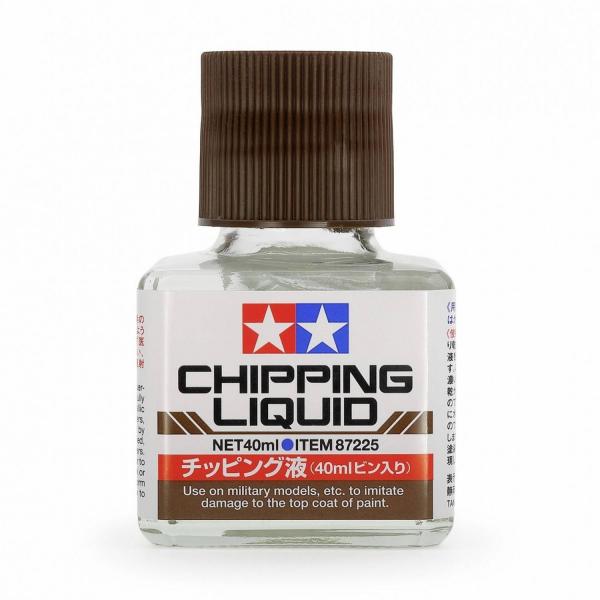 Liquide d'écaillage Chipping Liquid : 40 ml - Tamiya-87225