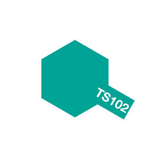 TS102 - Bombe aérosol - 100 ml : Vert cobalt - Tamiya-85102