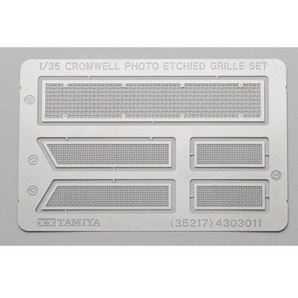 Accessoires diorama : Grilles Cromwell - Tamiya-35222