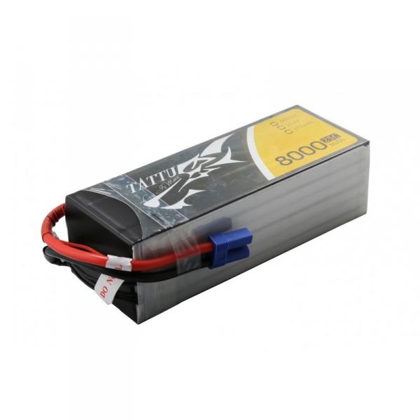 Pack Batterie Tattu 8000mAh 18.5V 25C 5S1P - TA-25C-8000-5S1P