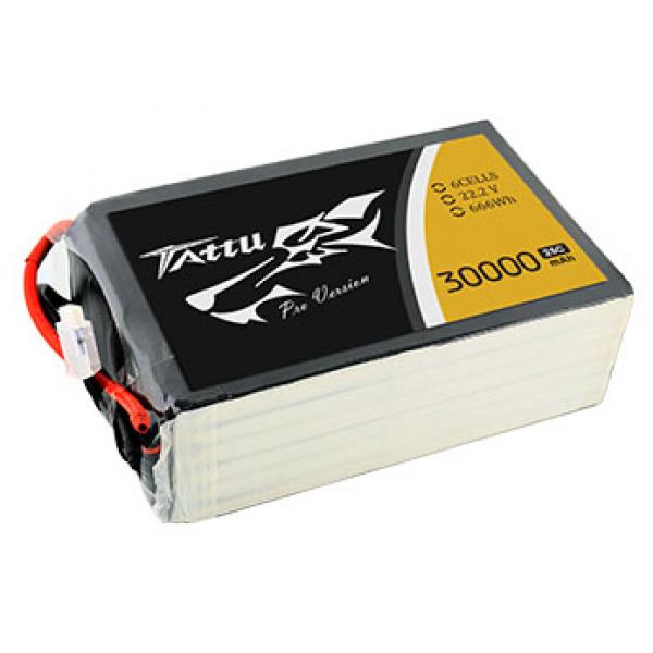 Tattu 30000mAh 22.2V 25C 6S1P Lipo Battery Pack - TA-25C-30000-6S1P