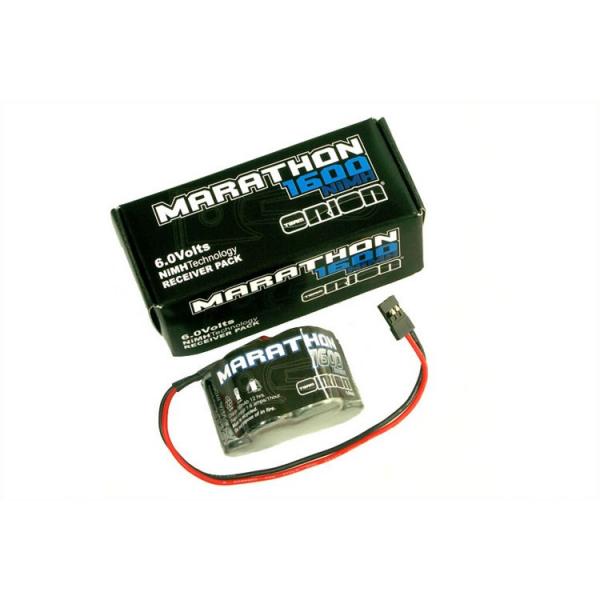 Marathon 1600 Receiver Pack 6.0V NiMH FUT Plug 24AWG - ORI12227