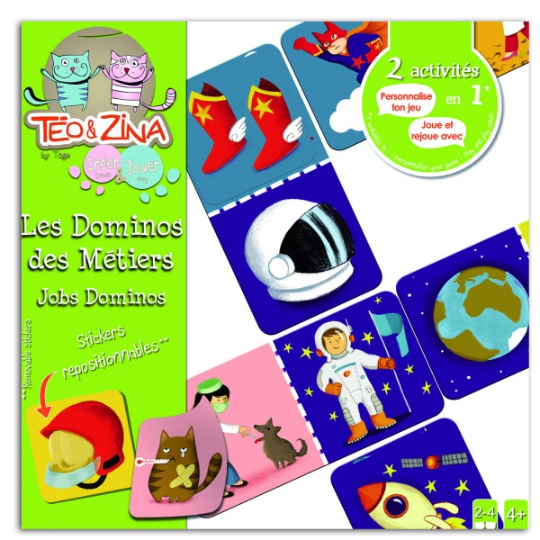 Les Dominos des métiers - TeoZina-JEU03