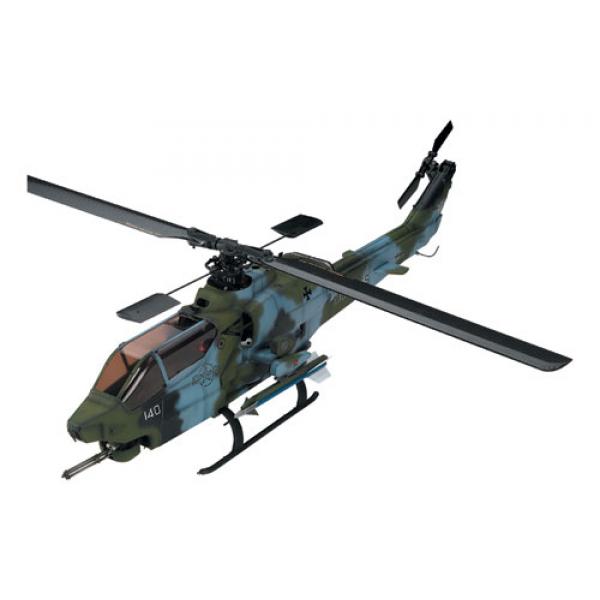 Fuselage AH-1W super cobra camouflage vert + anticouple mini titan - MRC-T3870G