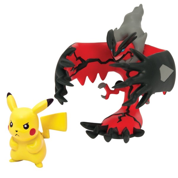 Figurines Pokémon : Yveltal et Pikachu - Tomy-T18531-T18101