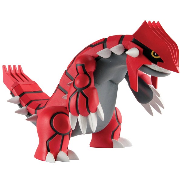 Maxi Figurine Pokémon : Pokémon légendaire Groudon - Tomy-T18706-T18707