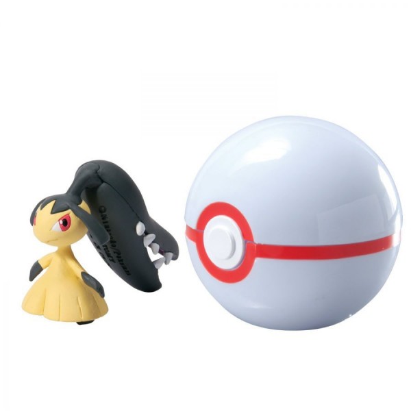 Pokemon : Poke Ball XY Clip n'Carry Mysdibule et Honor Ball - Tomy-T18532-T18195
